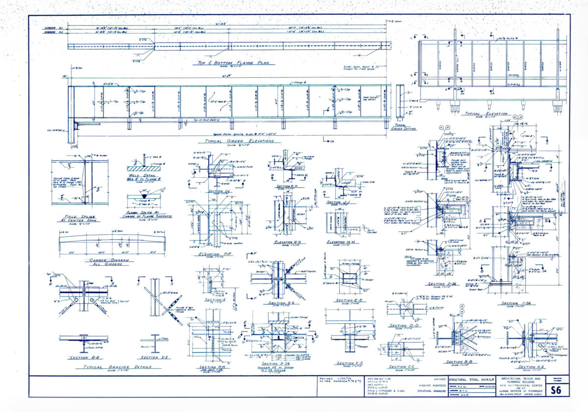 Crown Hall Drawings – Mies van der Rohe – Chicago IIT (11)