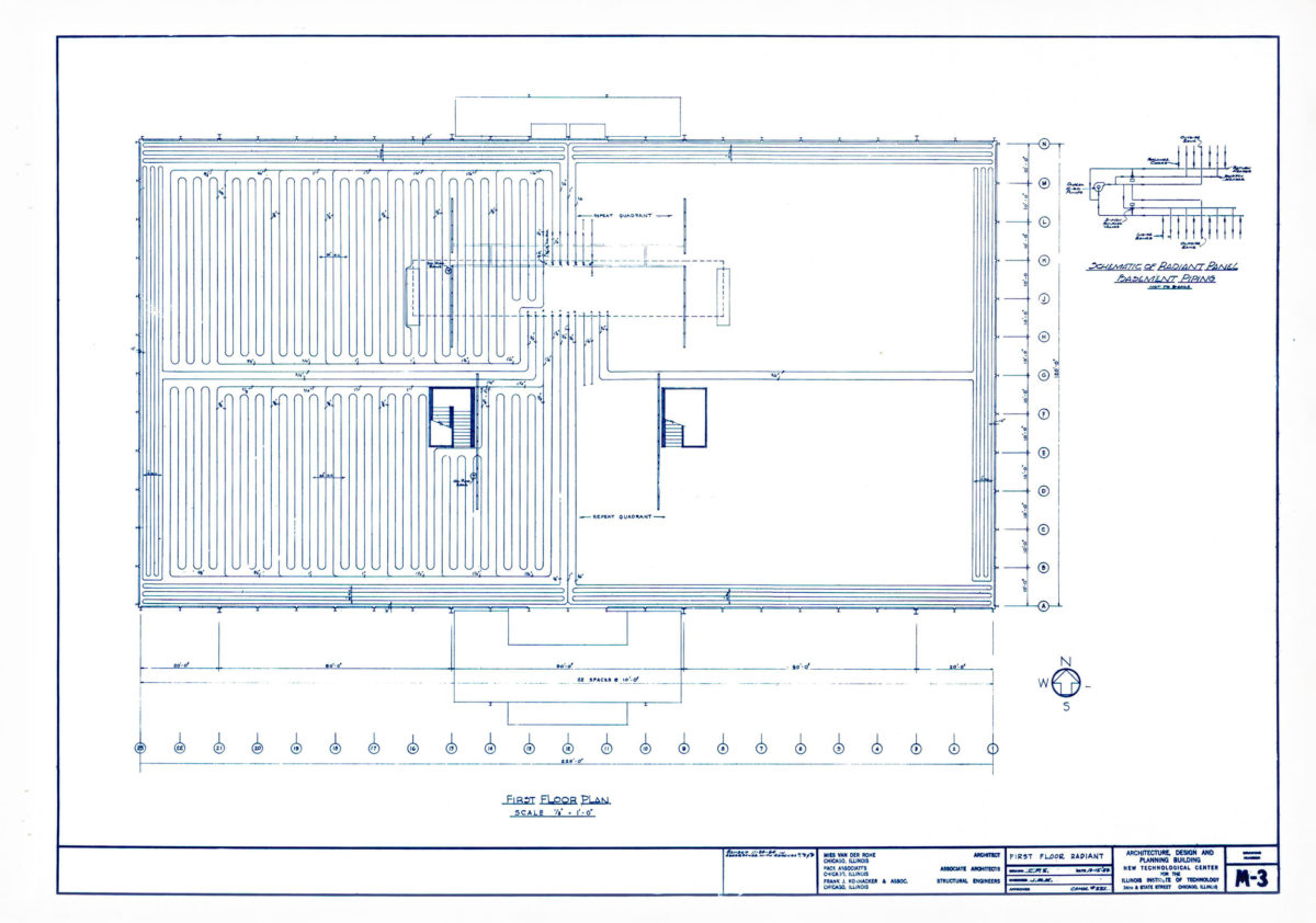 Crown Hall Drawings – Mies van der Rohe – Chicago IIT (14)