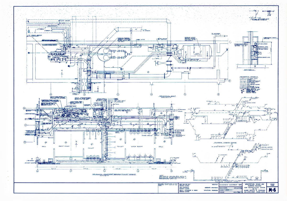 Crown Hall Drawings – Mies van der Rohe – Chicago IIT (16)