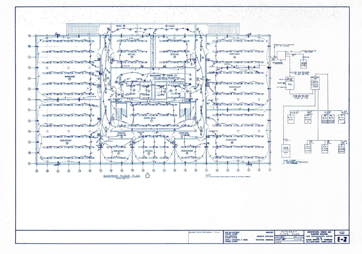 Crown Hall Drawings – Mies van der Rohe – Chicago IIT (18)